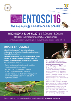 EntoSci - Harper Adams University