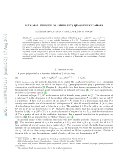 arXiv:math/0702242v3 [math.CO] 17 Aug 2007