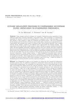 - ESAIM: Proceedings and Surveys