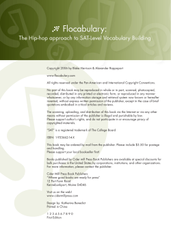 Flocabulary - Katie Benedict