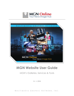 MGN Website User Guide