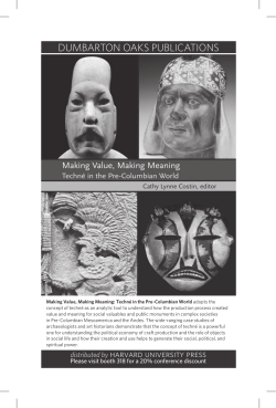 DUMBARTON OAKS PUBLICATIONS