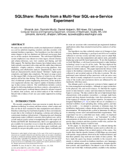 SQLShare: Results from a Multi-Year SQL-as-a