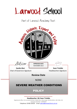 Severe Weather 2017