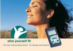 Stim Yourself Fit - schwa