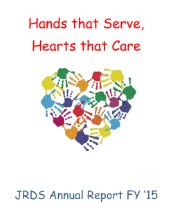 Hands that Serve, Hearts that Care - Jay