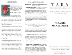 to see our parasite management brochure.