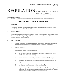 IKA-RA Patriotic Exercises