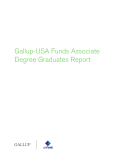 Gallup-USA Funds Associate Degree Graduates Report