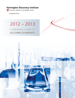 2012-2013 Celebrating a Year of Accomplishments