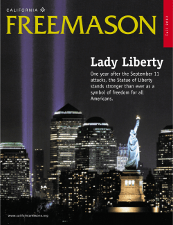 Lady Liberty - Masons of California
