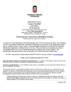 Continuous Testing Opportunities