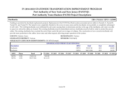 FY 2014 - 2023 PATH Prjects