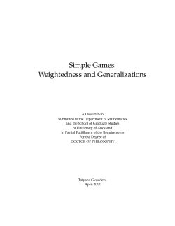 Simple Games: Weightedness and