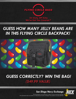 guess how many jelly beans are in this flying circle backpack!