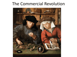The Commercial Revolution