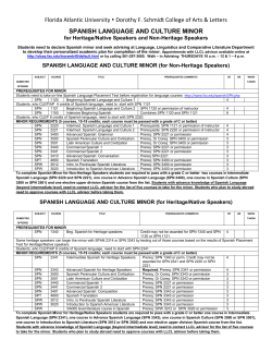 Florida Atlantic University Dorothy F. Schmidt College of Arts