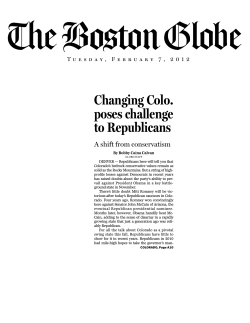 Changing Colo. poses challenge to Republicans