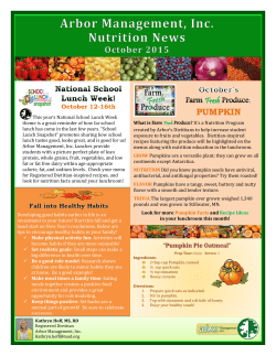 Parents Guide to Food Service