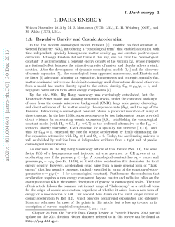 Dark Energy: A Short Review