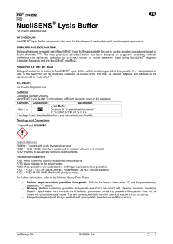 NucliSENS Lysis Buffer