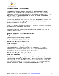 Teacher`s Guide Package