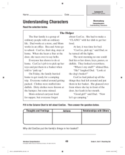 Understanding Characters