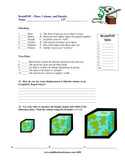 BrainPOP &ndash; Measurement