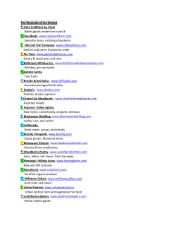 The Westside of the Market * Cake Cre8tions by Carol Baked goods