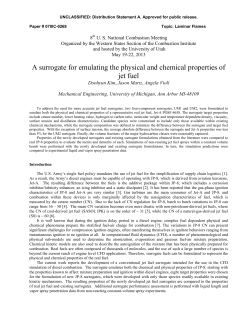 Papers for the 6th U.S. National Combustion Meeting