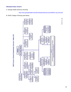 organizational charts