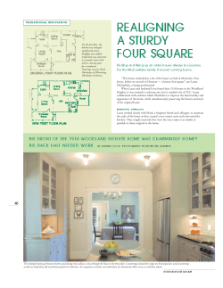 realigning a sturdy four square
