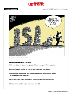 CARTOON ANALYSIS Analyze the Political Cartoon