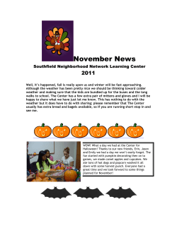No ovem mber N News s