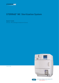 STERRAD&reg; NX Sterilization System - ASP
