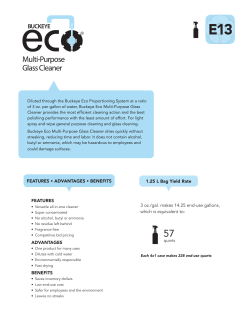 3 oz./gal. makes 14.25 end-use gallons, which is equivalent to: 1.25