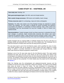 case study 3c &ndash; hastings, uk - Arch