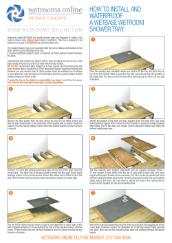 Standard WetBase Installation