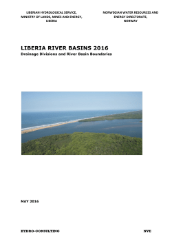 liberia river basins 2016 - Liberian Hydrological Services