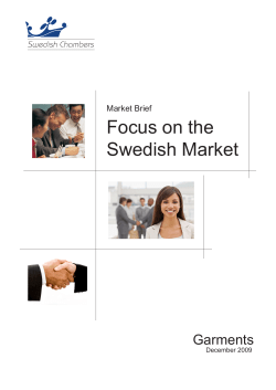 Focus on the Swedish Market