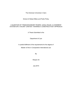 School of Global Affairs and Public Policy