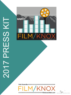 Press Kit - Knoxville Film Office