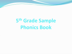 Phonics Book