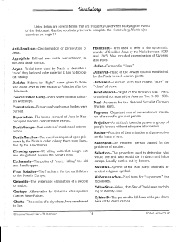 Listed below are several terms that are frequently used when