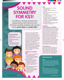 SOUND SYMMETRY FOR KS1!