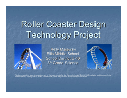Roller Coaster Project