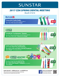 2017 Convention Specials CDA Spring