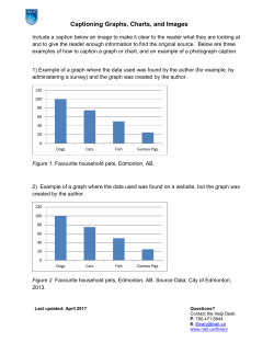 Captioning Graphs, Charts, and Images