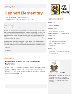 January 2017 - Fargo Public Schools