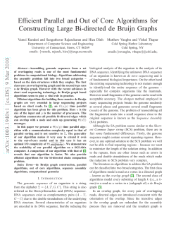 Efficient Parallel and Out of Core Algorithms for Constructing Large